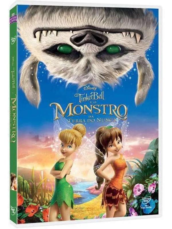 DVD Tinker Bell E O Monstro Da Terra Do Nunca - DISNEY - Livros de